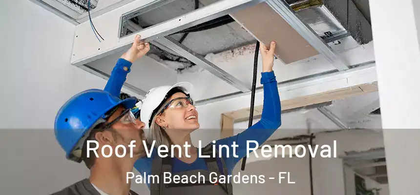 Roof Vent Lint Removal Palm Beach Gardens - FL